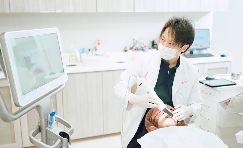口内スキャナー　iTero elementを使用