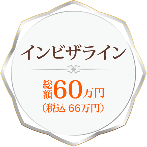 インビザライン 総額60万円（税込 66万円）