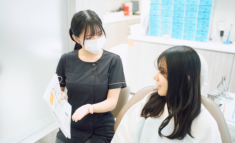 担当衛生士制で親切な対応を心掛けています