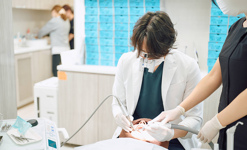 【歯科医師】　いろんな技術や知識が学べる環境です