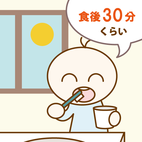 歯みがきをする最適なタイミング?