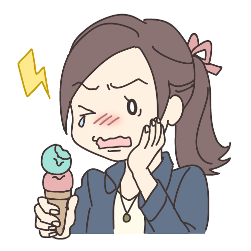 冷たいものが染みるのはどうして？知覚過敏と虫歯の違い