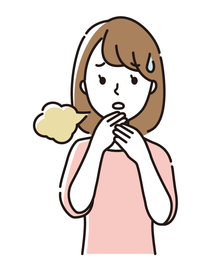 唾液の臭いを感じるのはどうして？